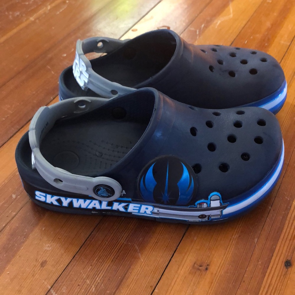 Light up Star Wars crocs